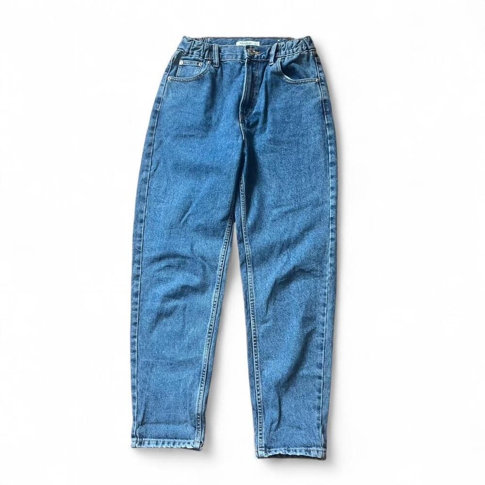Pull & Bear Women's Blue High Waist Mom Jeans SZ 4